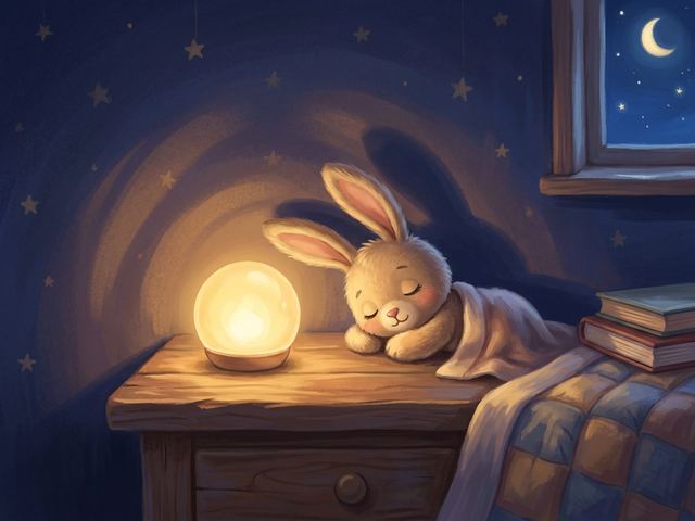 Dimmable warm night light