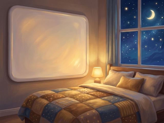 Peel-and-stick projector screen